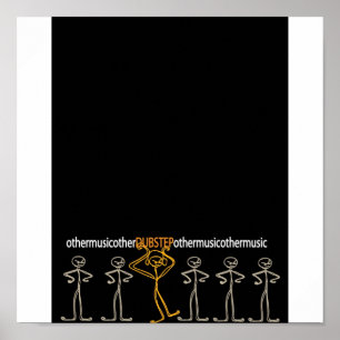 dubstep u. andere Musik Poster