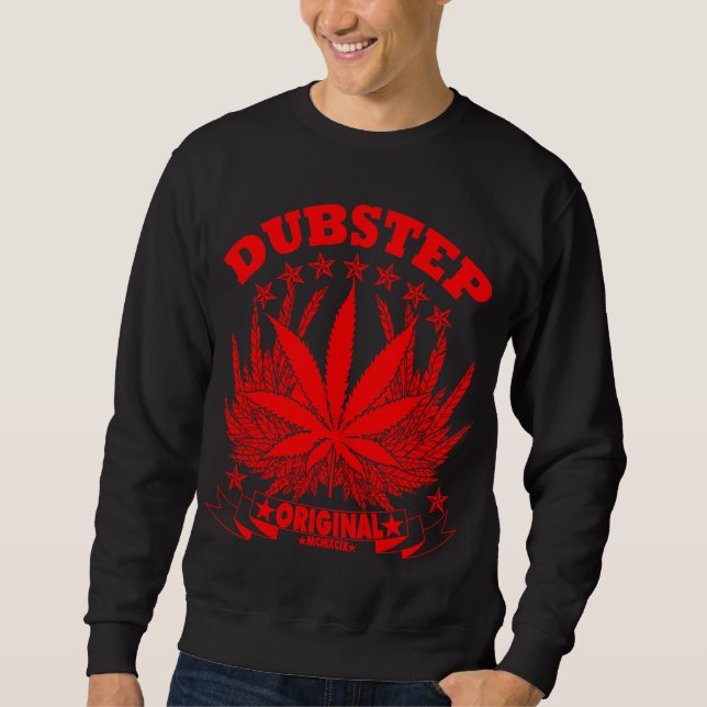 Dubstep - ursprüngliches Sweatshirt (Vorderseite)