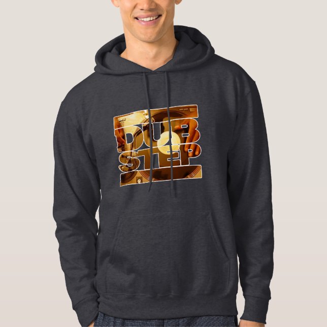 DUBSTEP Vinyldubplates Hoodie (Vorderseite)