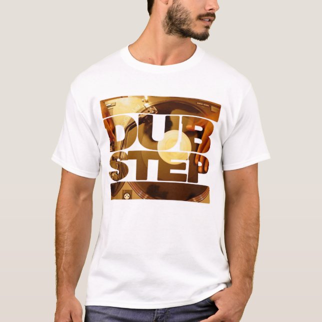 DUBSTEP Vinyldubplates T-Shirt (Vorderseite)