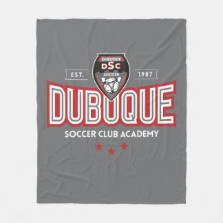 Dubuque Fußballclub-Akademie-Decke Fleecedecke