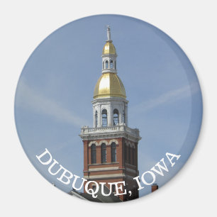 Dubuque. Iowa-Andenken-Magnet Magnet