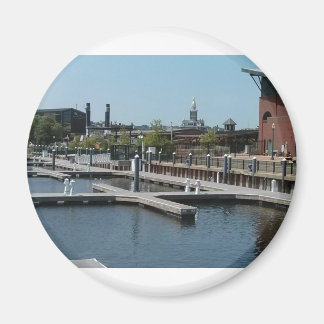 Dubuque, Iowa Ice Harbor, Mississippi River Magnet