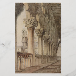 Ducal Palace (von John Ruskin) Briefpapier