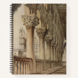 Ducal Palace (von John Ruskin) Notizbuch