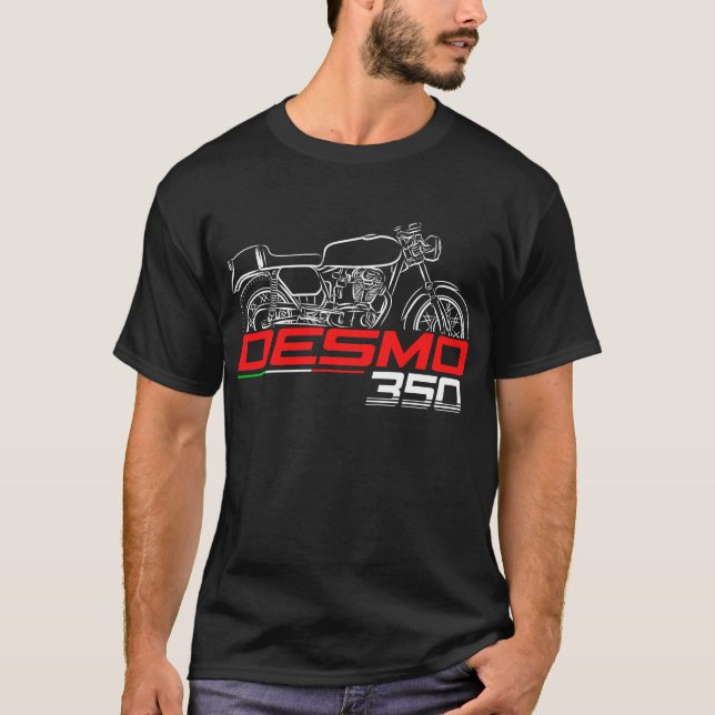 Ducati 350 Desmo 1970 T-Shirt (Vorderseite)