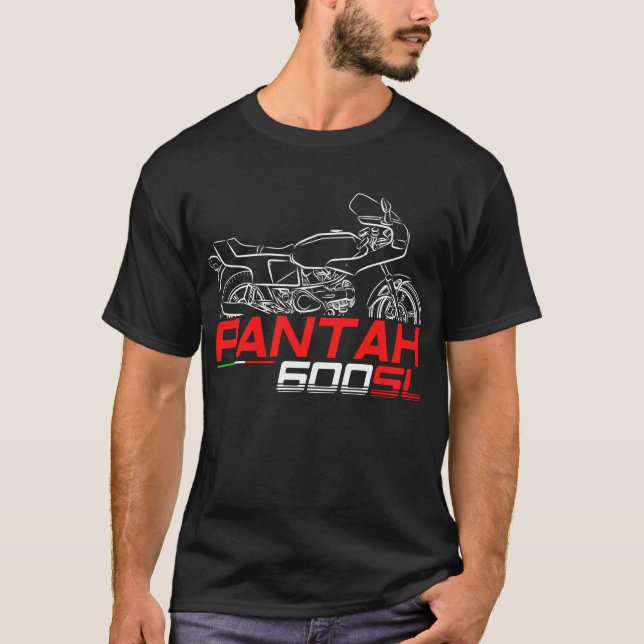 Ducati 600 SL Pantah 1981-1984 T-Shirt (Vorderseite)