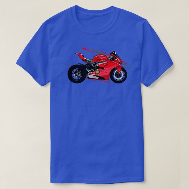 Ducati Panigale V4 Motorrad 1 T-Shirt (Design vorne)