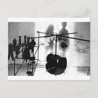 Duchamp Hommage Postkarte