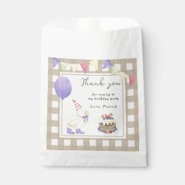 Duck 1. Geburtstag Danke, dass du gekommen bist Geschenktütchen