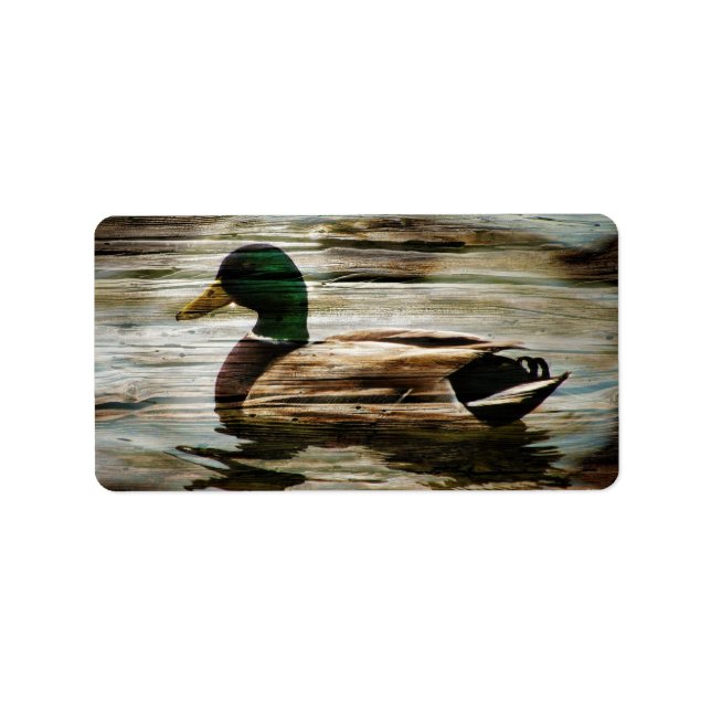 Duck Adressaufkleber (Vorne)