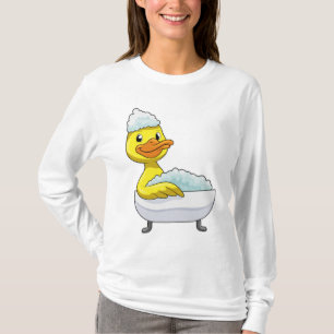 Duck am Baden mit Badewanne & Schaumbad T-Shirt