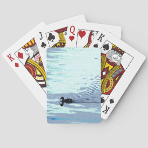 Duck and Lake Ripples Playing Cards Spielkarten