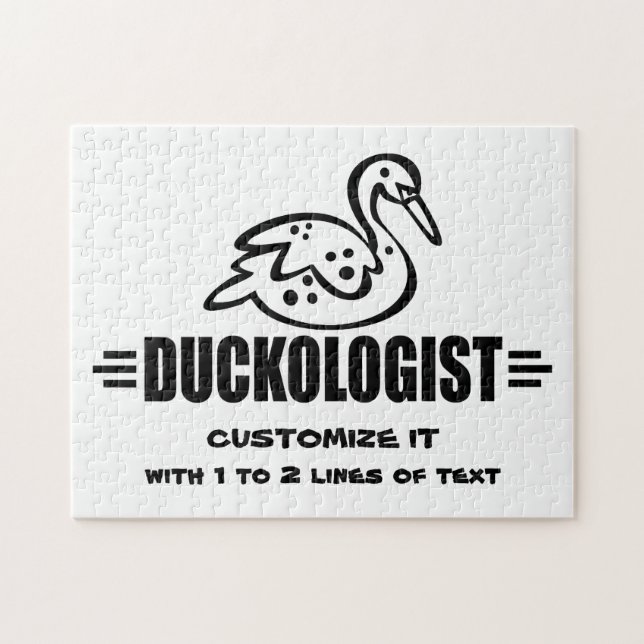 Duck anpassen puzzle (Horizontal)