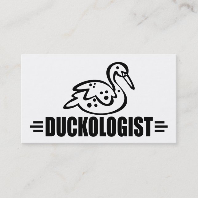 Duck anpassen visitenkarte (Vorderseite)