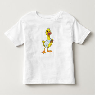 Duck as Nurse with Heart Kleinkind T-shirt