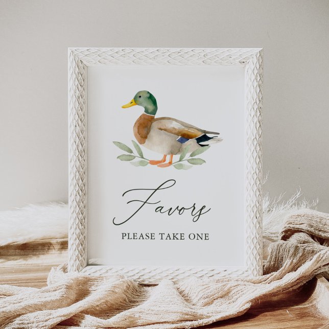 Duck Baby Shower favorisiert Schild (Von Creator hochgeladen)
