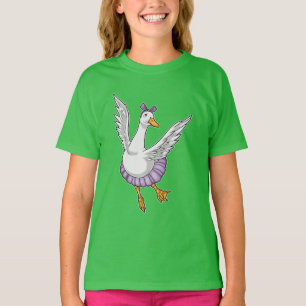 Duck Ballerina Ballet Tanz T-Shirt