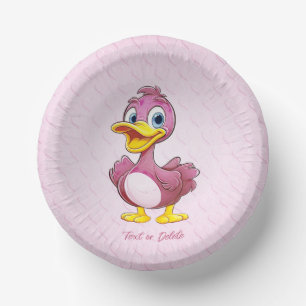 Duck Balloons Paper Bowl Pappteller