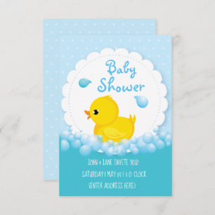 Duck Bath-time Baby Shower Einladungen