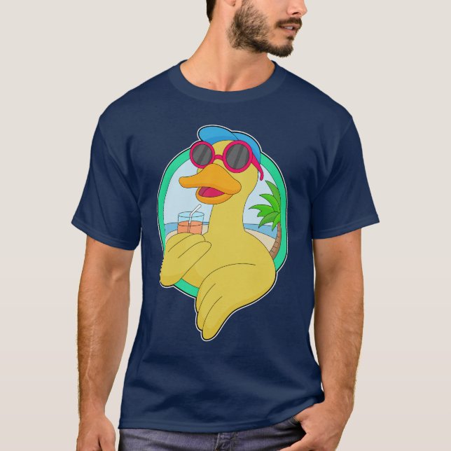 Duck Beach Beauty Summer T-Shirt (Vorderseite)