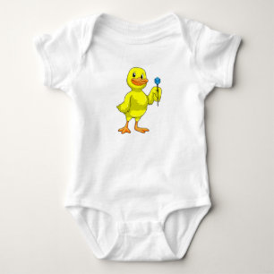 Duck bei Darts mit Dart Baby Strampler