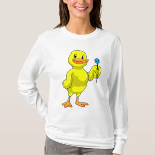 Duck bei Darts mit Dart T-Shirt