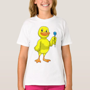 Duck bei Darts mit Dart T-Shirt