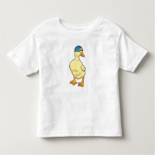 Duck beim Baden mit Schwimmbrille Kleinkind T-shirt
