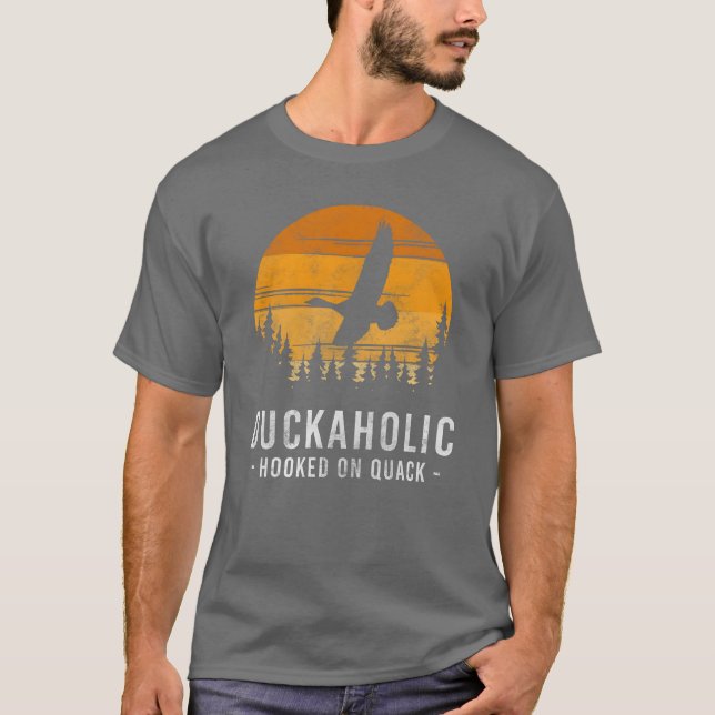 Duck Bird Bird witzig T-Shirt (Vorderseite)