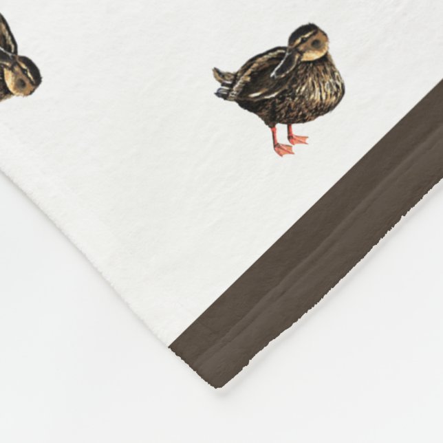 Duck Blanket Fleecedecke (Ecke)
