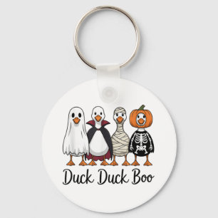 Duck Boo Funny Goose Halloween Kostüm _1 Schlüsselanhänger