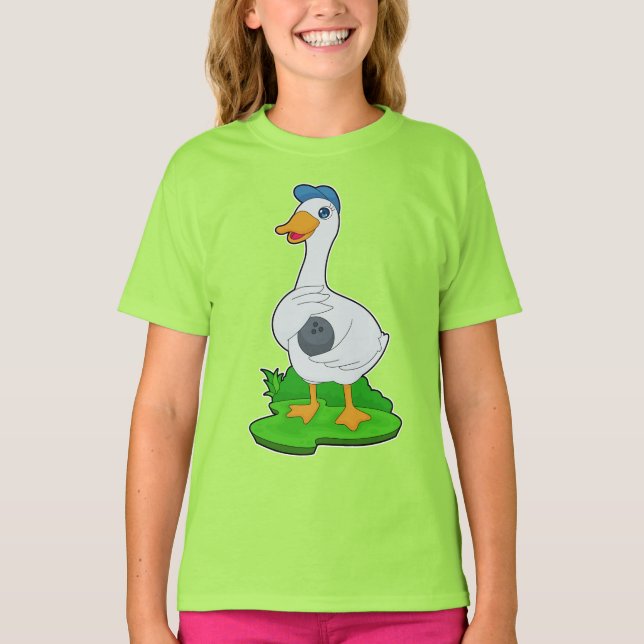 Duck Bowling Bowling ball T-Shirt (Vorderseite)