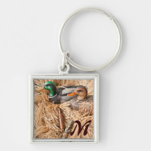 Duck Call Mallard Drake Hunting Hu Key Chain Schlüsselanhänger