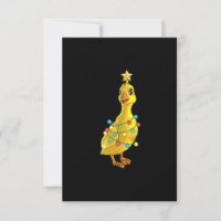 Duck Christmas Tree T Lights Decor Star Geschenk X