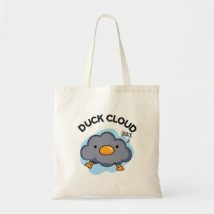 Duck Cloud Funny Weather Puff Tragetasche