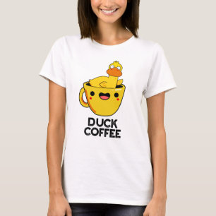 Duck Coffee Funny Drink Pub T-Shirt