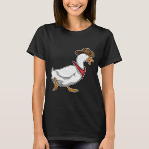Duck Cowboy Cowboy-Hut T-Shirt