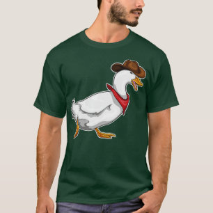 Duck Cowboy Cowboy-Hut T-Shirt