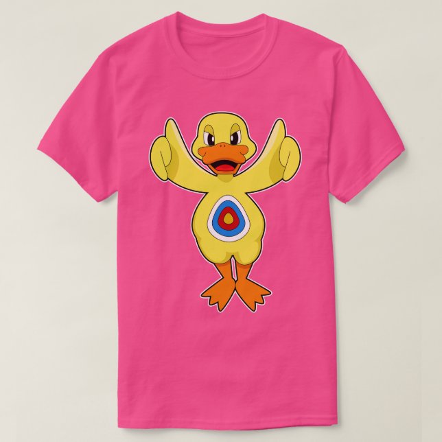 Duck Darts Bullseye T-Shirt (Design vorne)