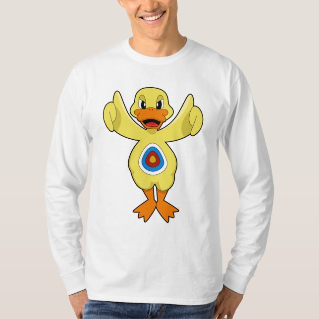 Duck Darts Bullseye T-Shirt (Vorderseite)
