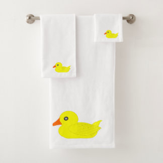 Duck Design Badhandtuch Set