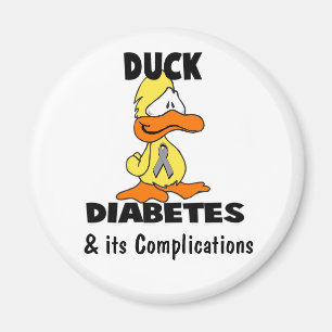 Duck Diabetes und seine Komplikationen Magnet