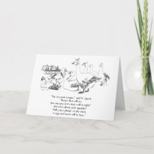 Duck Doctor Sees Patienten Dankeskarte