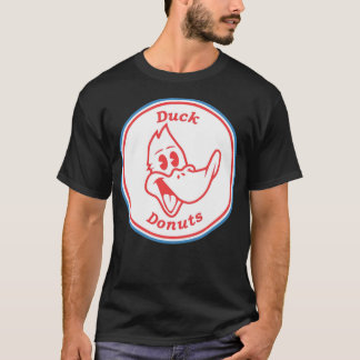 Duck Donuts Cartoon Classic T Aquarellfarben T-Shirt