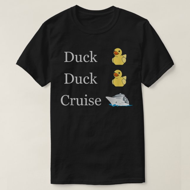 Duck Duck Cruise Ducks Ristorante della Carrà T-Shirt (Design vorne)
