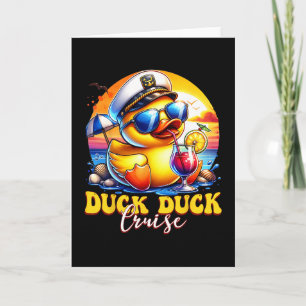 Duck Duck Cruise Lustige Familie Cruising Matching Karte