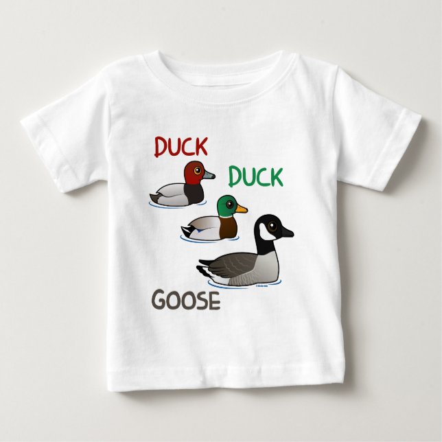 Duck Duck Goose Baby T-shirt (Vorderseite)