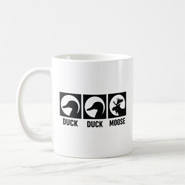 Duck Duck Moose Kaffeetasse (Links)