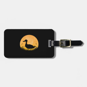 Duck Easy Halloween Outfit Mallard Dipper Moon Gepäckanhänger
